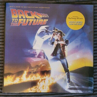 Back to the Future Vinyl Soundtrack 12" LP Album New Sealed Record