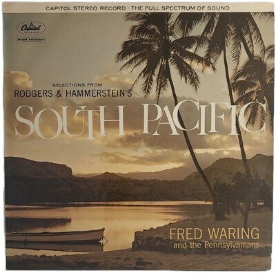 Fred Waring Selections From South Pacific 12" LP Capitol ST 992
