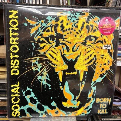 SOCIAL DISTORTION - Born To Kill (2026) NEW YELLOW & PINK VINYL 2 x LP + POSTER