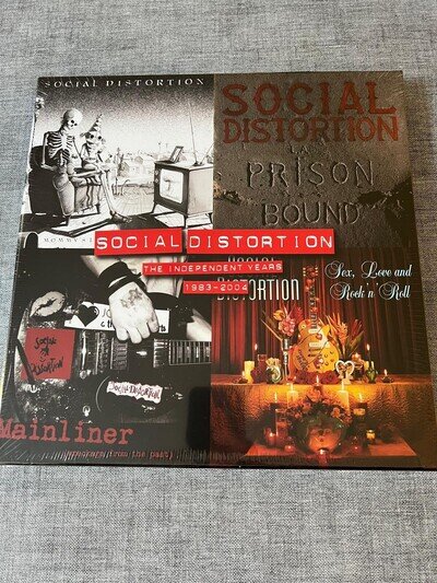 Social Distortion: The Independent Years 1983-2004 Color Vinyl Box set