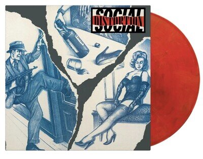 Social Distortion Self Titled LP Red Black White Marbled Vinyl MOVLP491 2026 NEW