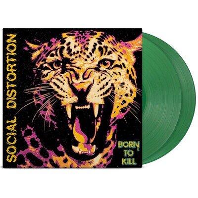 SOCIAL DISTORTION BORN TO KILL SPOTIFY FANS FIRST GREEN VINYL 2LP 1/500 SEALED