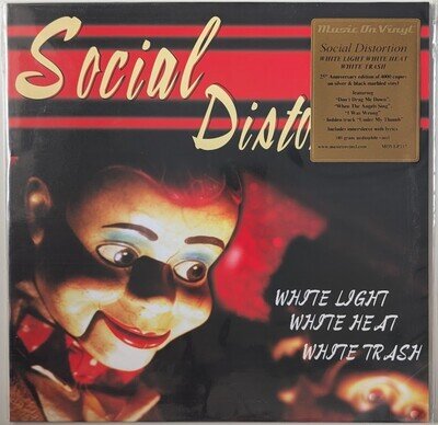 Social Distortion White Light White Heat White Trash Vinyl LP Sealed MOV