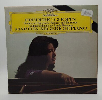 Frédéric Chopin - Sonata in B Flat Minor (Martha Argerich) - Music Vinyl Record