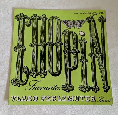 Chopin Favourites - Vlado Perlemuter (Piano) - Vinyl Record 7" Single - 1961