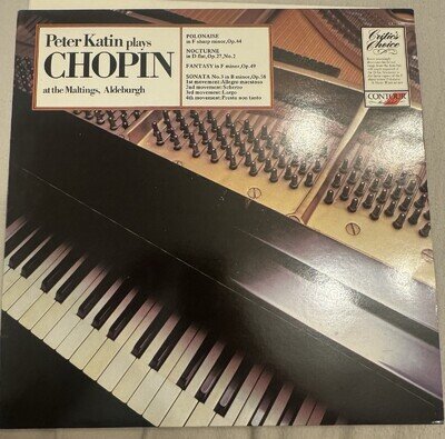 Peter Katin , Frédéric Chopin - Peter Katin Plays Chopin At The