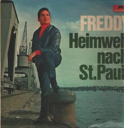 Freddy Quinn LP Heimweh Nach St. Pauli Cover Variation Near Mint Polydor 12"