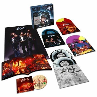 SODOM - Get What You Deserve (Super Deluxe Edition) - COLOURED VINYL 5XLP