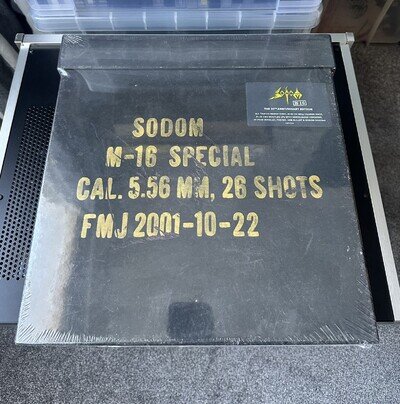 SODOM- M-16 - BOX SET ''20TH ANNIVERSARY'' LIMITED EDITION (2021) SEALED!