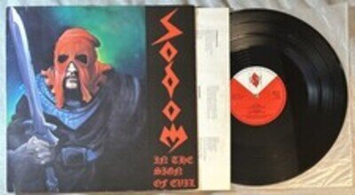 Sodom In The Sign Of Evil Original 1985 DEVILS GAME 80’s Metal w/LYRICS,slayer
