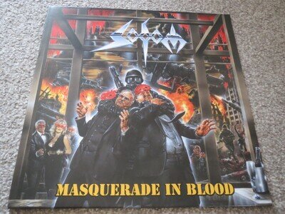 SODOM ~MASQUERADE IN BLOOD~ AWESOME LIMITED EDT PRESS LP VINYL SLAYER KREATOR