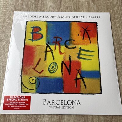 Freddie Mercury (Queen) Barcelona LP - 2019 1/2 Speed Mastered Special Edition