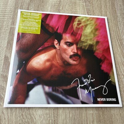 Freddie Mercury (Queen) Never Boring Vinyl LP - 2019 Compilation NEW, SEALED