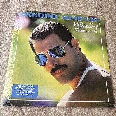 Freddie Mercury (Queen) Mr Bad Guy Vinyl LP - 2019 Special Edition NEW, SEALED