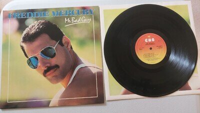 Freddie Mercury Queen Mr Bad Guy Vinyl LP NM NM NM 1985 A1 B1 first Play Tested