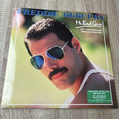 Freddie Mercury (Queen) Mr Bad Guy GREEN Vinyl LP - 2025 Special Edition