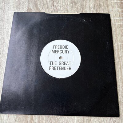 Freddie Mercury (Queen) The Great Pretender 1987 UK vinyl 10” promo single