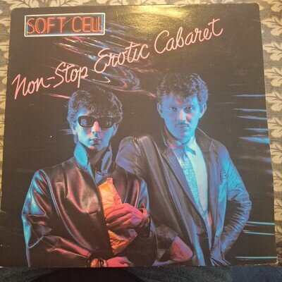 SOFT CELL "NON-STOP EROTIC CABARET" VINYL LP 1981 VG+