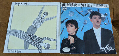 SOFT CELL 2 x 7" SINGLES BUNDLE Vinyl Tainted Love/Bedsitter