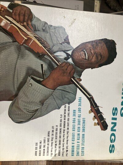 Freddy King ‎– Freddy King Sings 1976 USA reissue vinyl LP NM