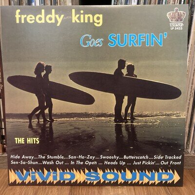 FREDDY KING GOES SURFIN Mono SUNDAZED RECORDS 2012 Reissue EX King LP 5423