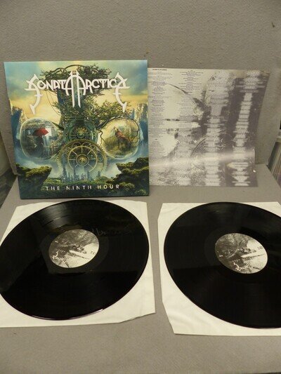 Sonata Arctica: The Ninth Hour -UK 2016- 2x 12" Vinyl + insert - NM/NM