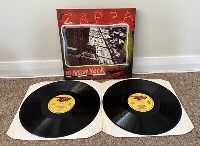 Frank Zappa - Zappa In New York 2 x Vinyl LP UK 1978 K 69204 / 2D 2290 - VG+/VG+