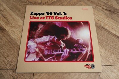 Frank Zappa '66 Vol. 1: Live At TTG Studios - 2LP Red Vinyl - NEW