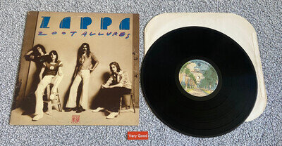 Frank Zappa – Zoot Allures - 12" Vinyl Warner Bros K56298 - Very Good Condition