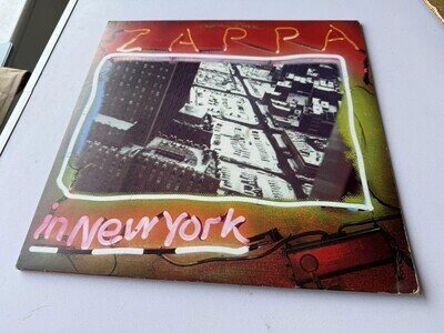 Frank Zappa - Zappa In New York UNCENSORED 1st Press Vinyl LP