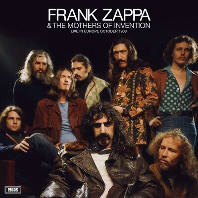 Frank Zappa & The Mothers of Invention Live in Europe October 1968 vinyl LP