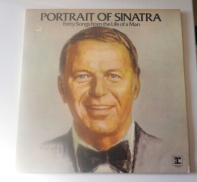 PORTRAIT OF SINATRA - FRANK SINATRA VINYL 2x RECORDS LPs VG+