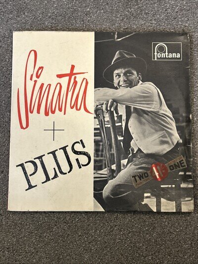 Frank Sinatra Sinatra Plus Double LP 1961 Vinyl Fontana