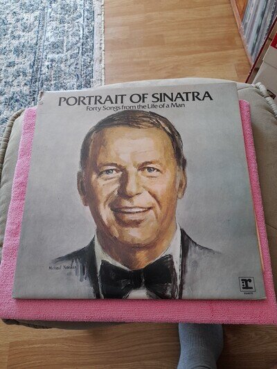 Frank Sinatra - Portrait of Sinatra Double LP - 40 Songs UK Reprise K64039