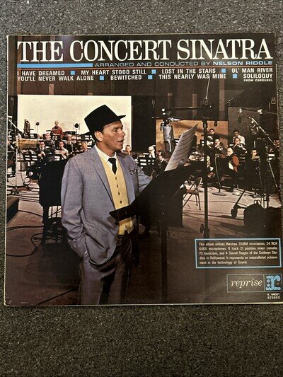 Frank Sinatra - The Concert Sinatra Vinyl LP Album (LP Record) Gatefold - VG+...