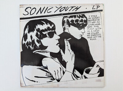 SONIC YOUTH - Goo Vinyl Album 1990 Europe 1st Press With Printed Inner Sleeve