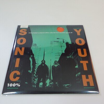 Sonic Youth 100% Orange Vinyl 10" Ltd Numbered 1992 DGCV11 Geffen UK Concentric