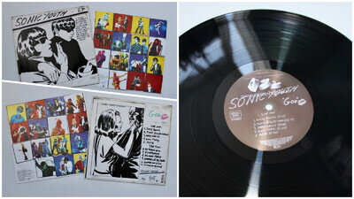 SONIC YOUTH Goo LP (1990) First EU Pressing