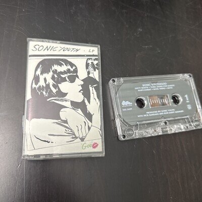 SONIC YOUTH - Goo Cassette Tape 1990 USA DGC – D5G 24297