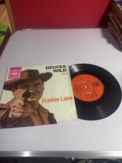 Frankie Laine- Deuces Wild No.3- CBS Records 7” EP 1961