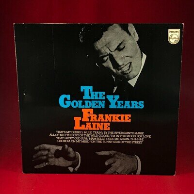 FRANKIE LAINE The Golden Years 1974 UK vinyl LP Mule Train best of hits