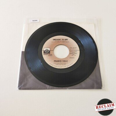 frankie valli - swearin to god 7" vinyl record VG+