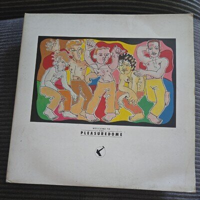 FRANKIE GOES TO HOLLYWOOD - WELCOME TO THE PLEASUREDOME - LP (DOUBLE). ZTT1Q1