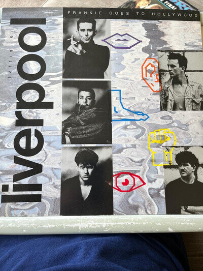 Frankie Goes To Hollywood Liverpool LP Vinyl 1986 UK ZTT ZTTIQ 8 + Inner VG+