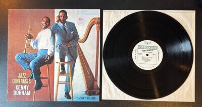 Kenny Dorham Jazz Contrasts Sonny Rollins vinyl LP Riverside Records Max Roach
