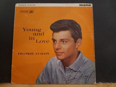 FRANKIE AVALON Young And In Love LP 1960 mono UK 1st. press Great!