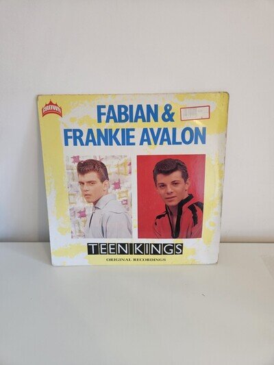 Fabian & Frankie Avalon Teen Kings Original Chancellor Recordings