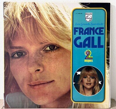 FRANCE GALL Les Grands Succès de – Philips 2 x LP (1975) EX ye-ye/chanson/beat