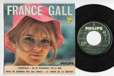 France GALL * 1965 FRENCH POP GIRL JERK MOD EP * Listen!