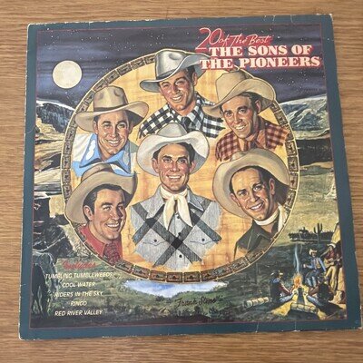 The Sons Of The Pioneers - 20 Of The Best - 1985 Vinyl LP - RCA NL89525